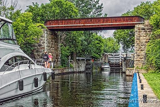 Old Slys Lock_DSCF05140.jpg - Photographed along the Rideau Canal Waterway at Smiths Falls, Ontario, Canada.